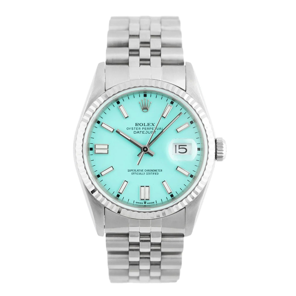 Datejust 36 Turquoise Dial 1989