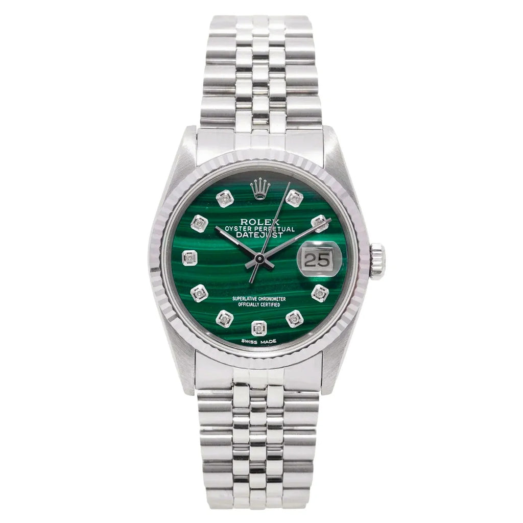 Datejust 36 Malachite Diamond Dial 1988