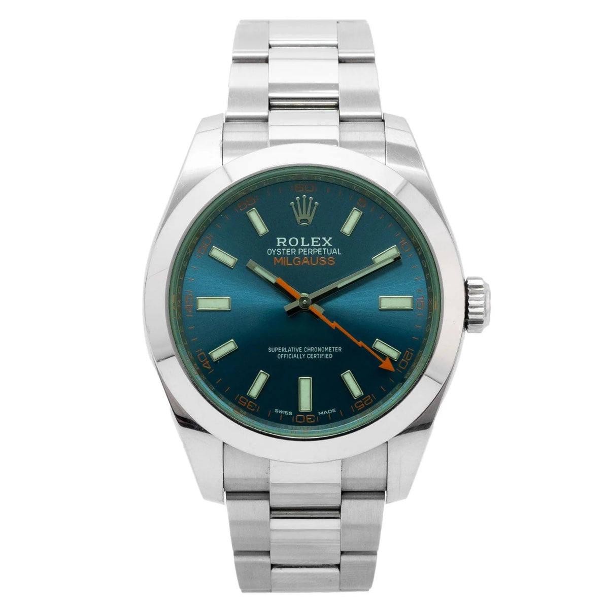 Datejust 41 Milgauss Blue Dial 2009