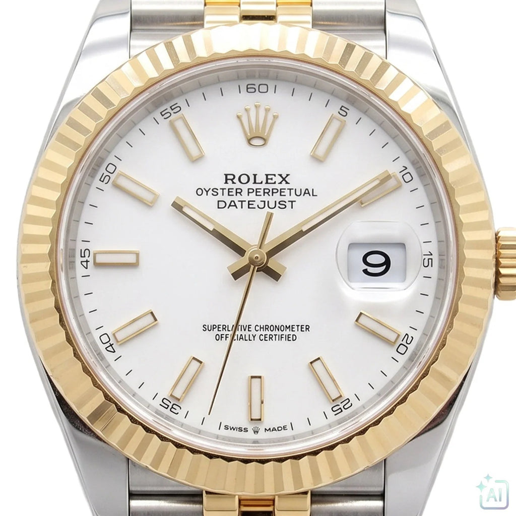 Datejust 41 White Dial Jubilee 2017