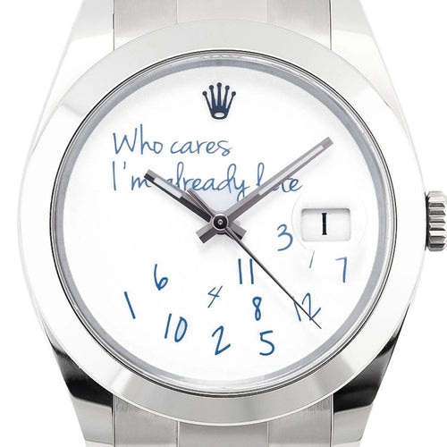 Datejust 41 Who Cares Dial 2022
