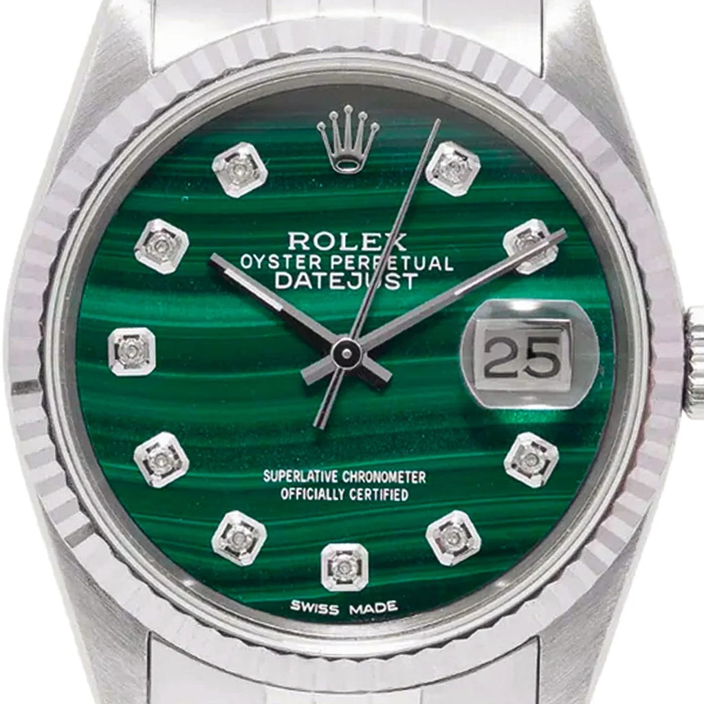 Datejust 36 Malachite Diamond Dial 1988