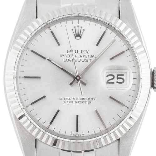 Datejust 36 Silver Dial 1980