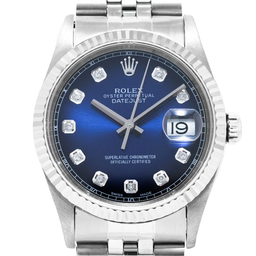 Datejust 36 Blue Degrade Diamond Dial 1979