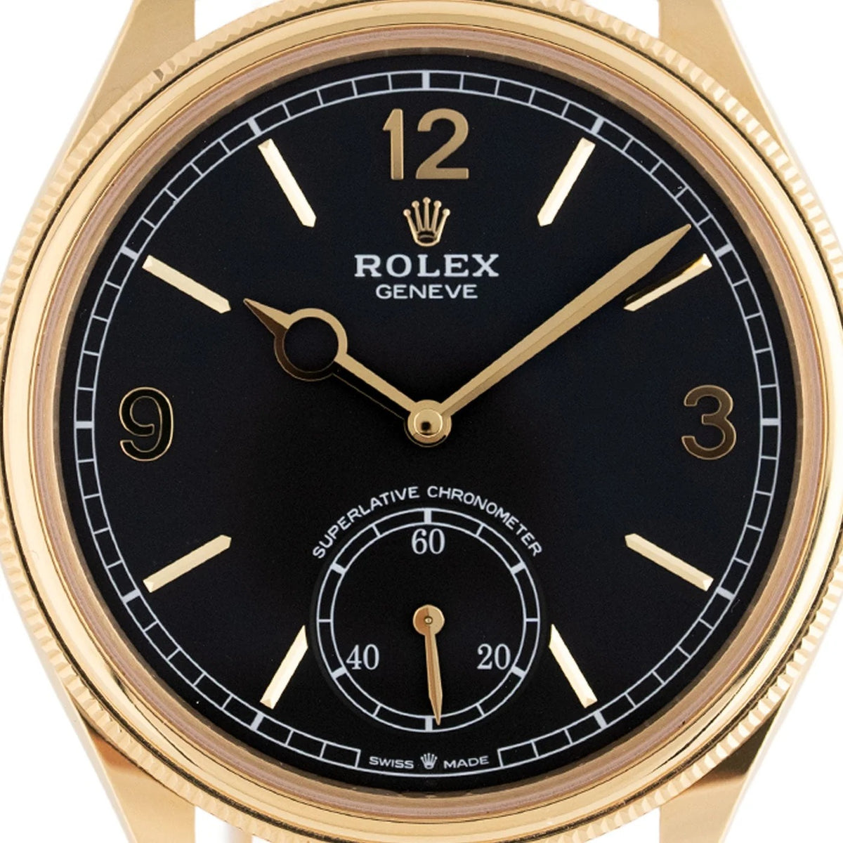Oyster Perpetual 39 Black Dial 1908