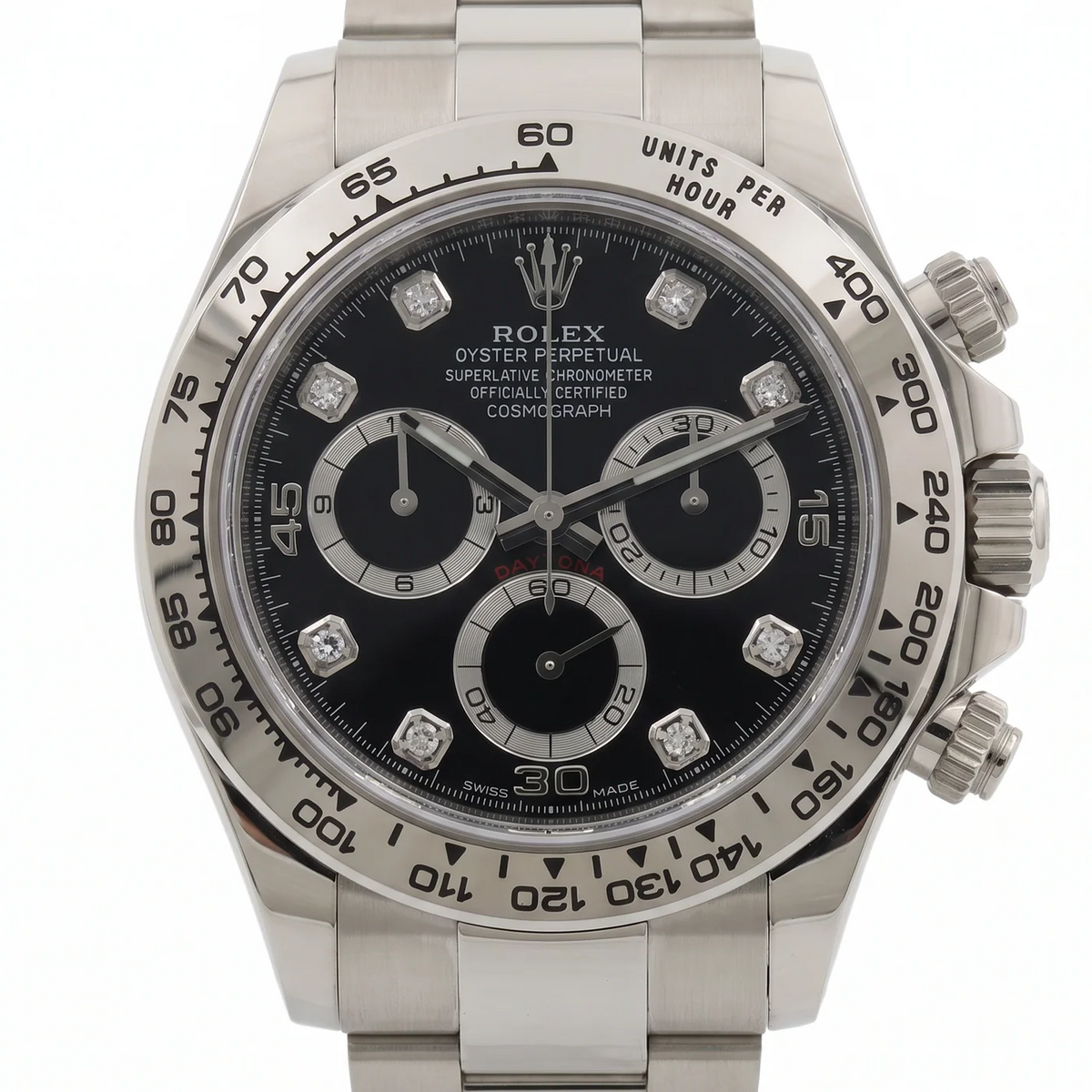 Daytona Cosmograph Black Diamond Dial 2021