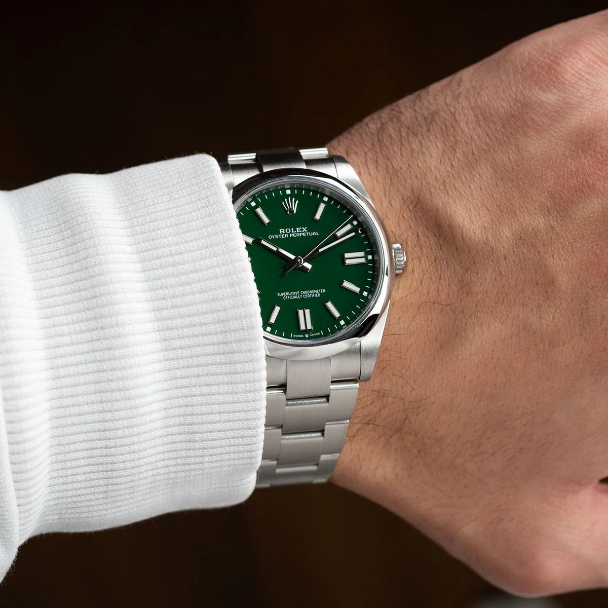Oyster Perpetual 41 Green Dial 2026
