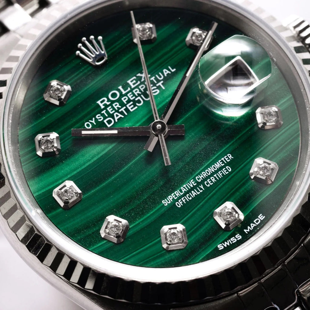 Datejust 36 Malachite Diamond Dial 1988