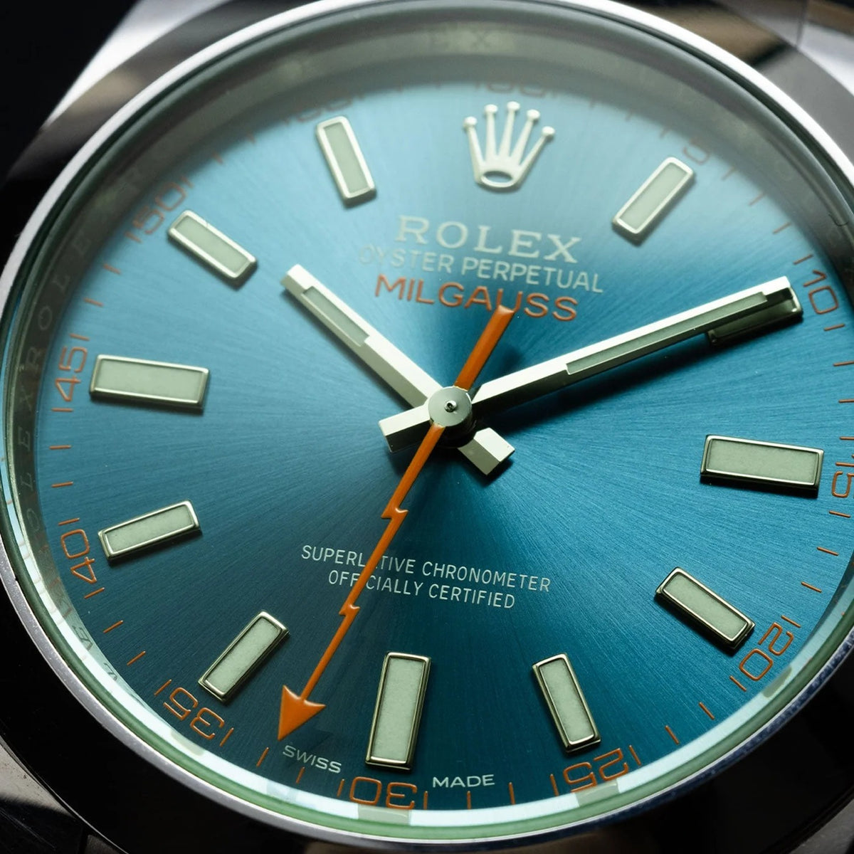 Datejust 41 Milgauss Blue Dial 2009