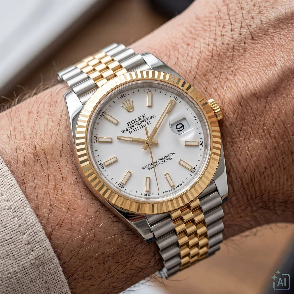 Datejust 41 White Dial Jubilee 2017
