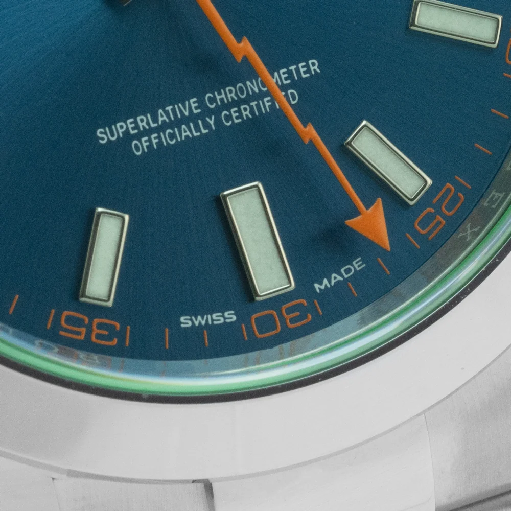 Datejust 41 Milgauss Blue Dial 2009