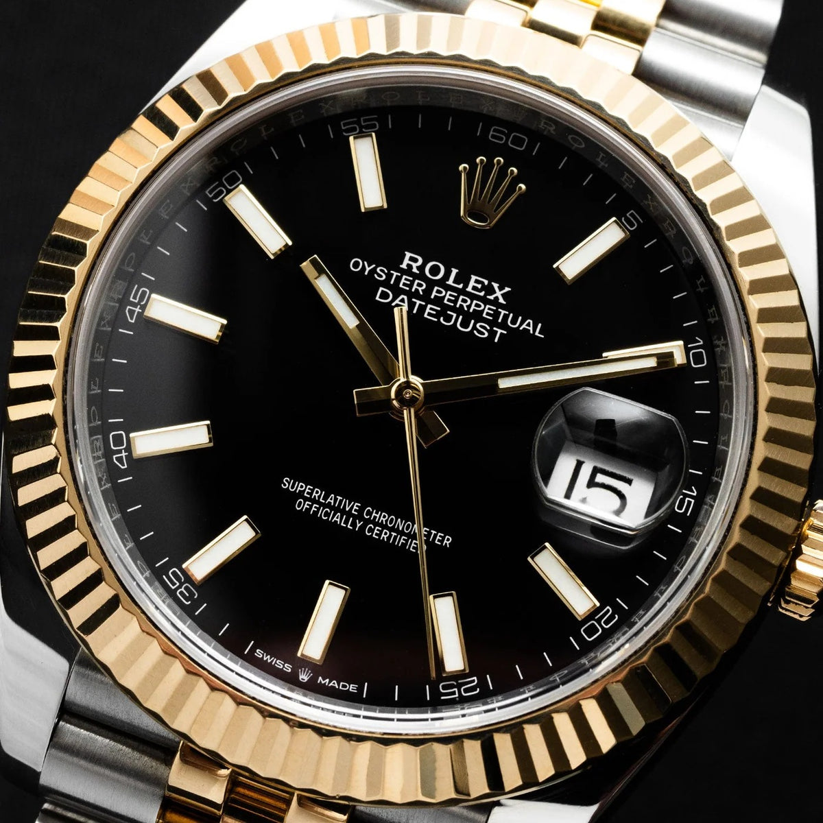 Datejust 41 Black Dial Jubilee 2018
