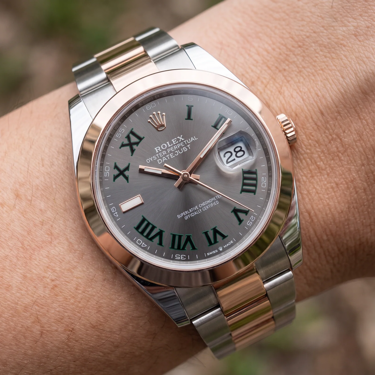 Datejust 41 Wimbledon Dial 2025