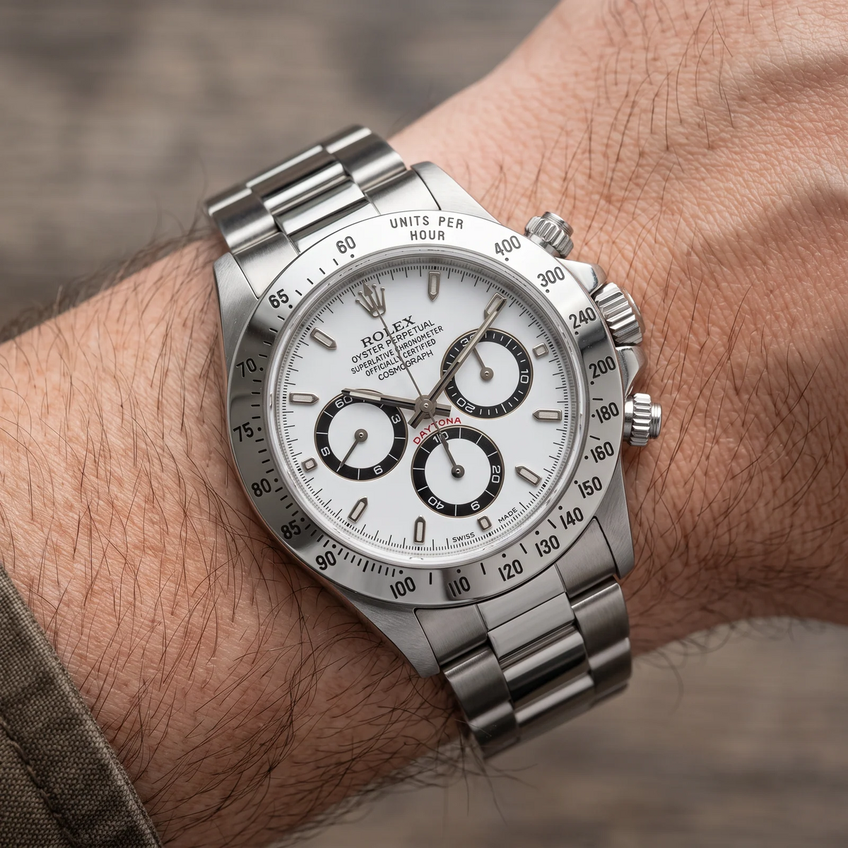 Daytona Zenith W-Serie White Dial 1996