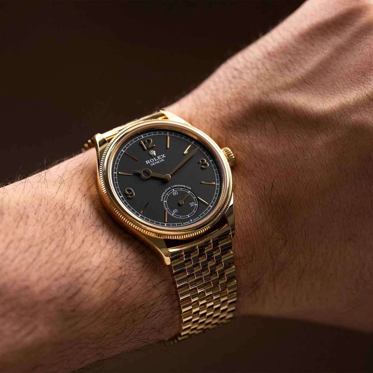 Oyster Perpetual 39 Black Dial 1908